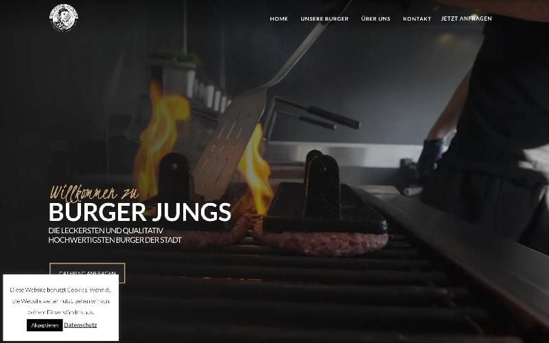 Website Burger Jungs