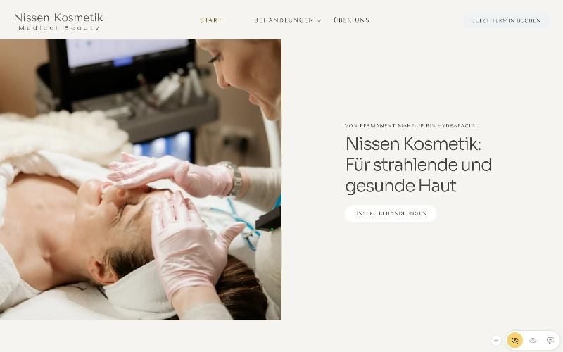 Website Nissen Kosmetik